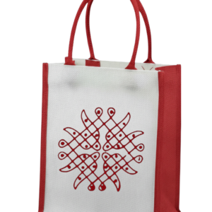 Customized Return gift bags-Kolam Printed